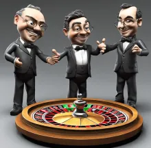 Humorous side of gambling with a lighthearted group